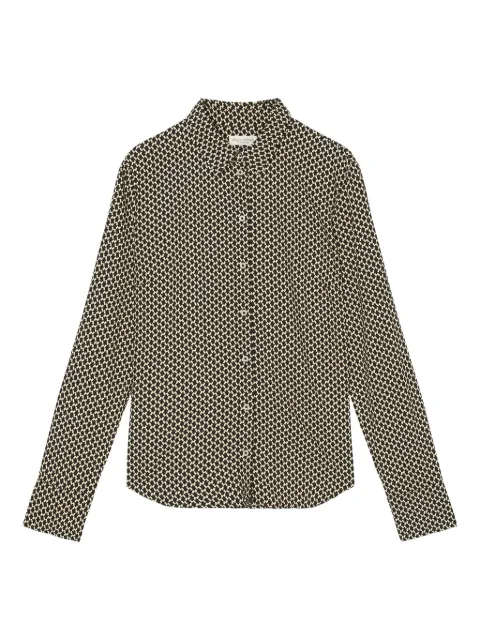 Marc O'Polo geometric-print button-up shirt