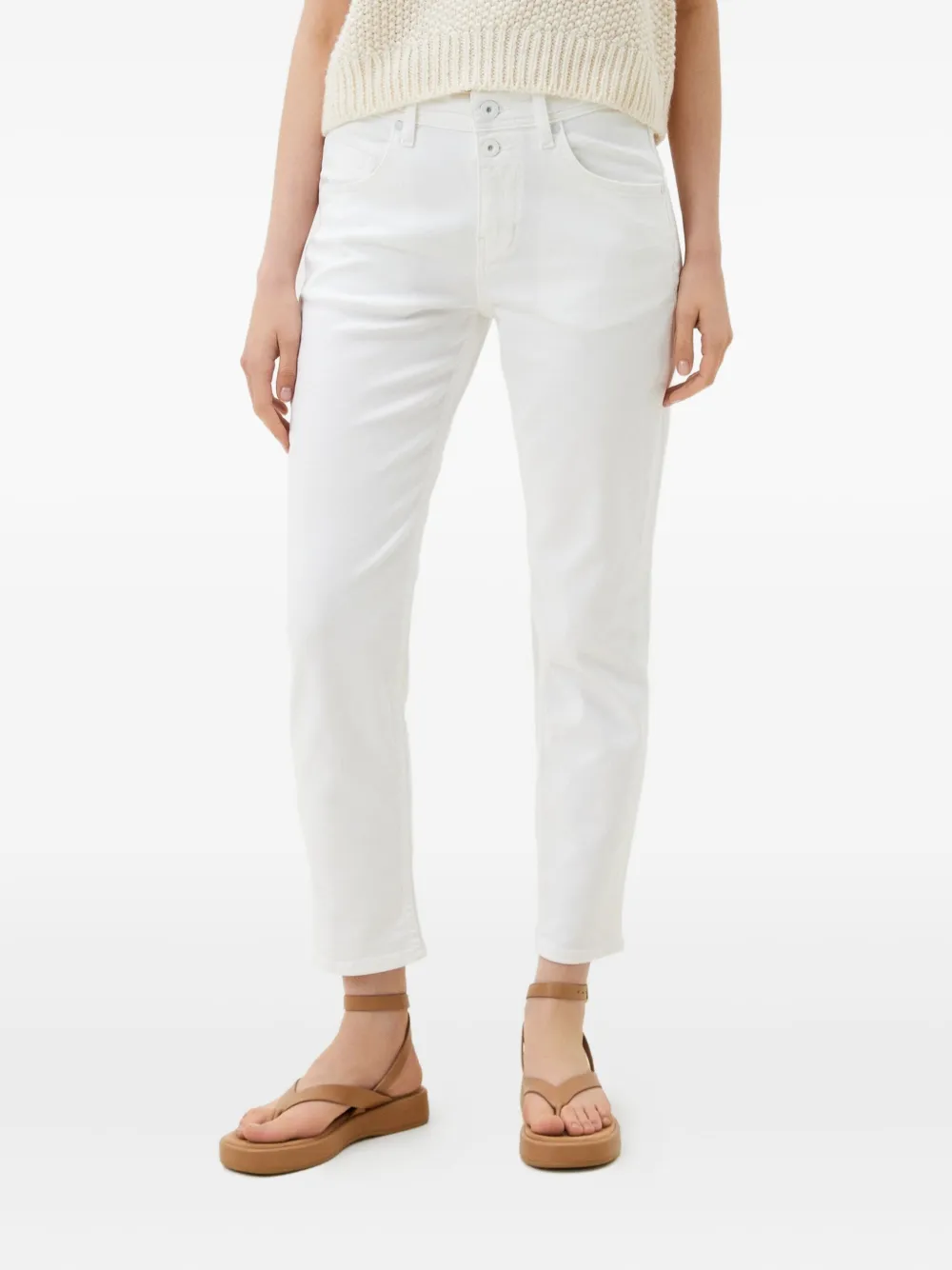 Marc O'Polo Katoenen jeans Wit