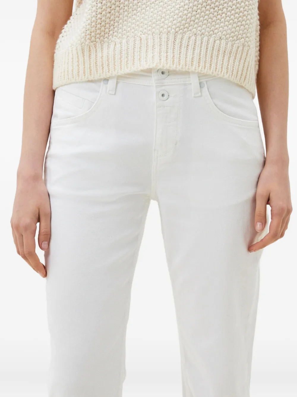 Marc O'Polo Katoenen jeans Wit