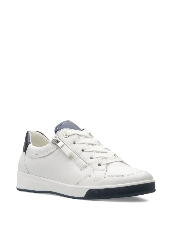 Ara Rom 2.0 leren sneakers wit/groen