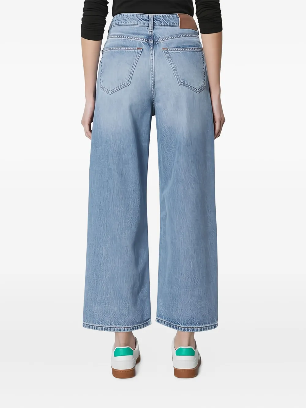 Marc O'Polo Cropped jeans Blauw