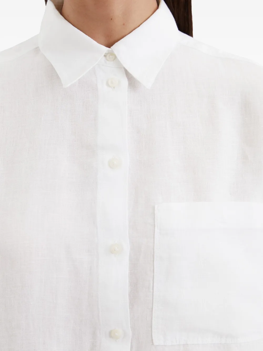 Marc O'Polo Button-up blouse Wit