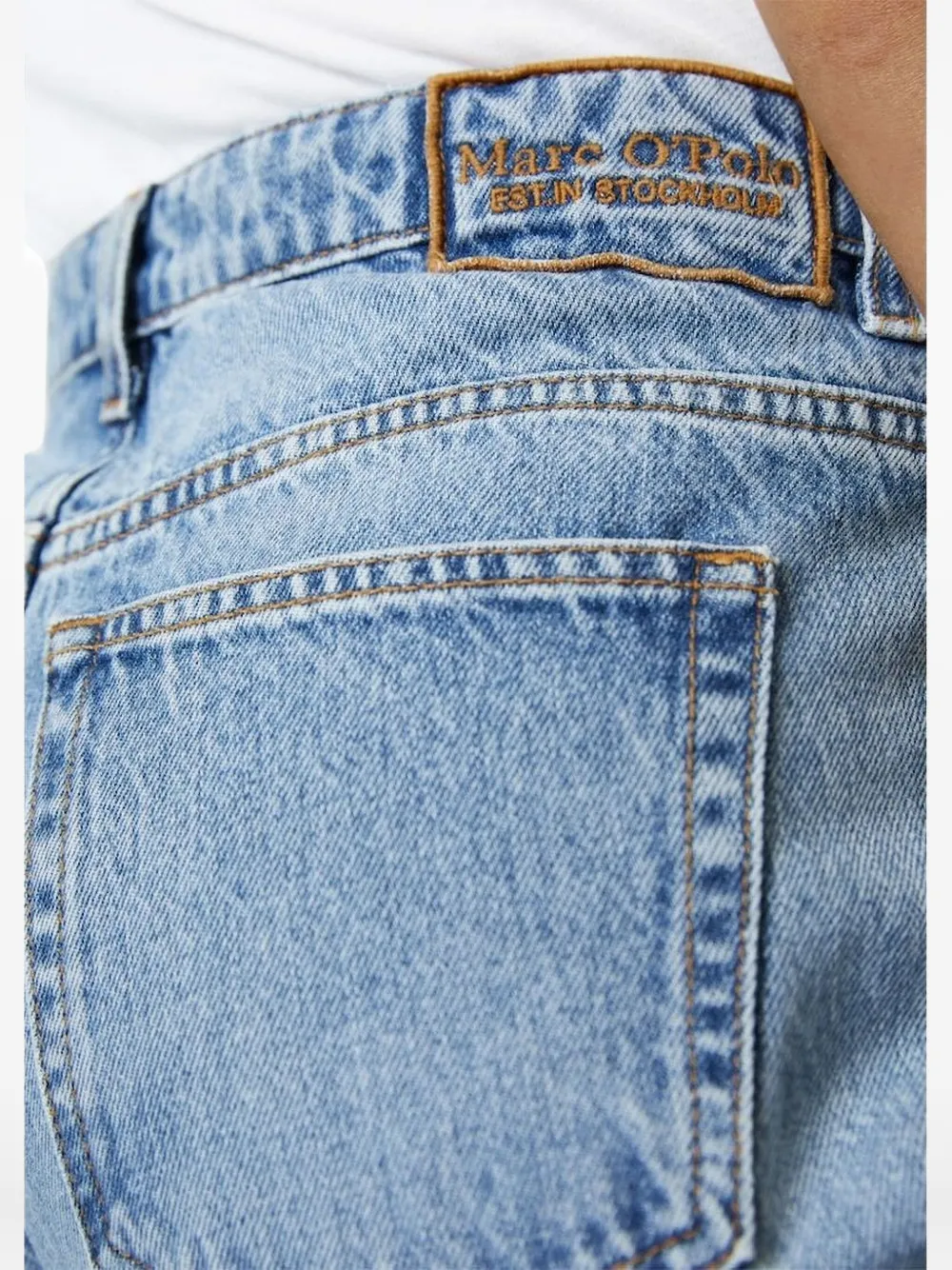 Marc O'Polo Jeans met vijf zakken Blauw