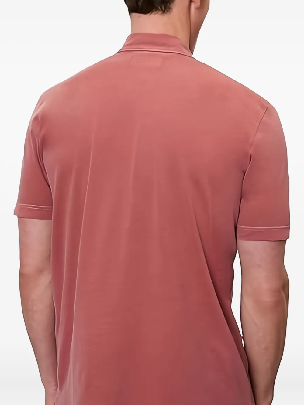 Marc O'Polo Piqué poloshirt met korte mouwen Rood