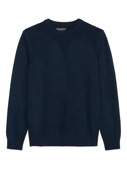 Marc O'Polo textured crew-neck sweater