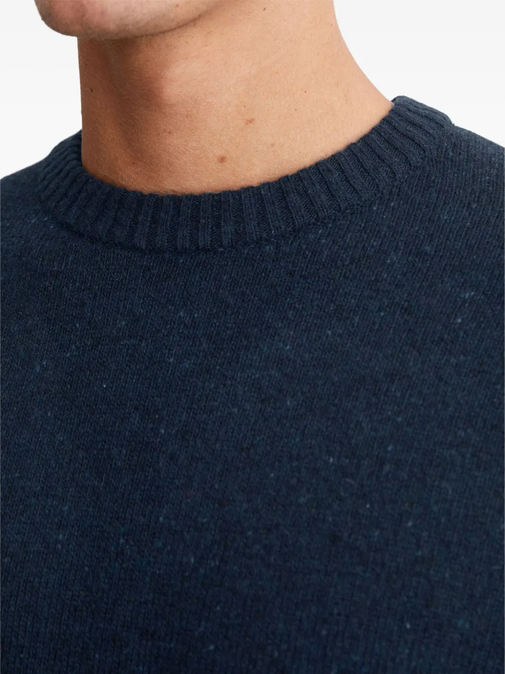 Marc O'Polo Trui met ronde hals Blauw