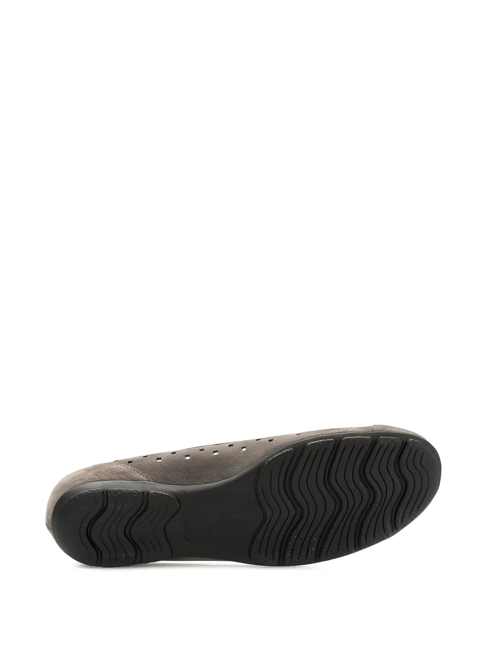 GABOR perforated ballet flats Grey