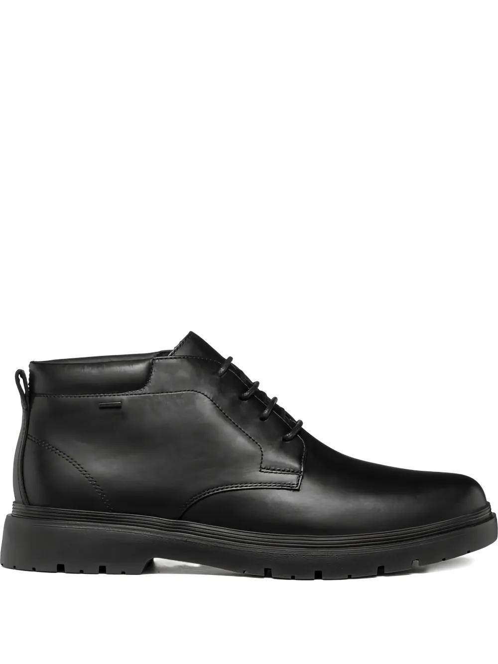 Geox lace-up leather boots - Nero
