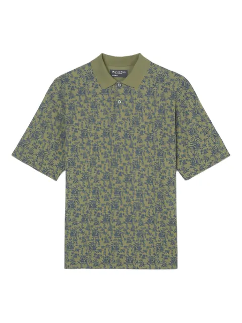 Marc O'Polo floral-print polo shirt