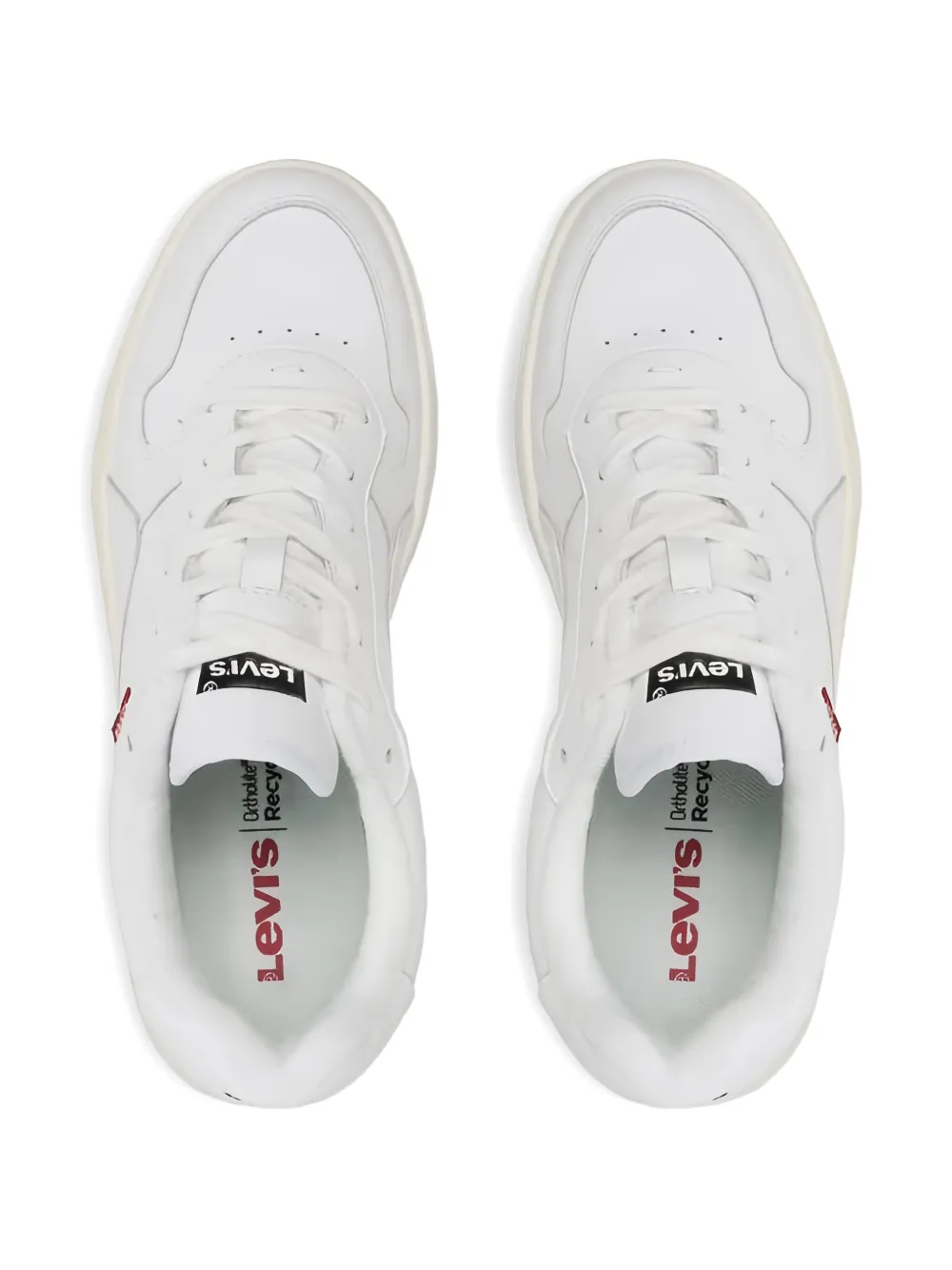 Levi's Glide perforated-panel low-top sneakers White