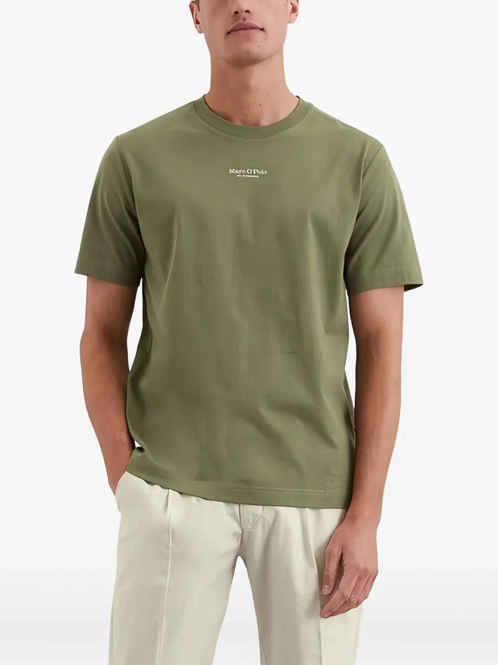 Marc O'Polo logo-print crew-neck T-shirt | T-Shirts | Image 2