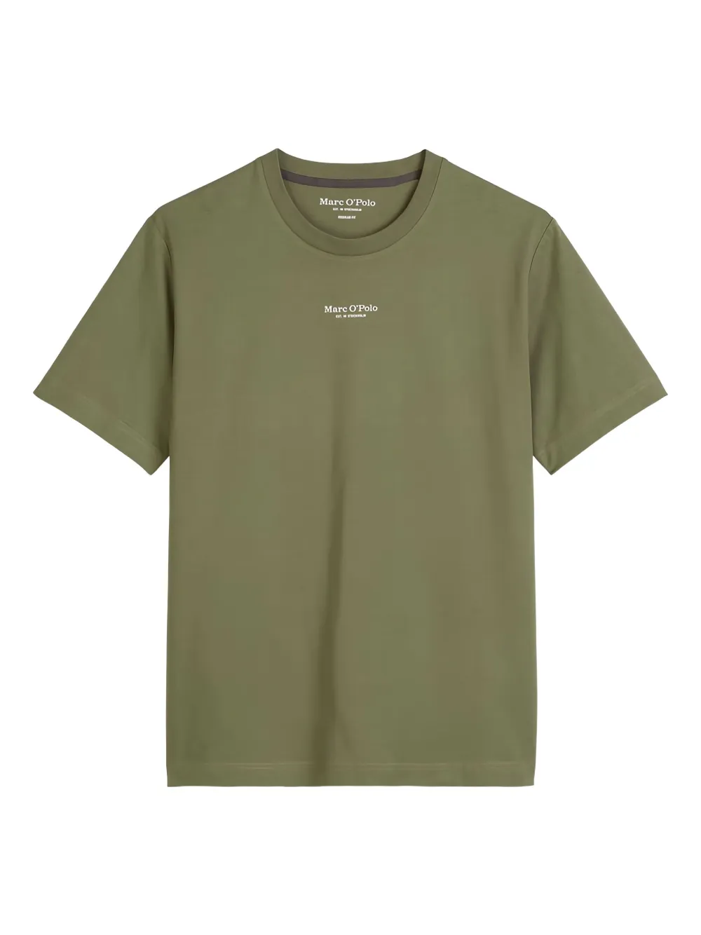 Marc O'Polo logo-print crew-neck T-shirt | Green | Image 1