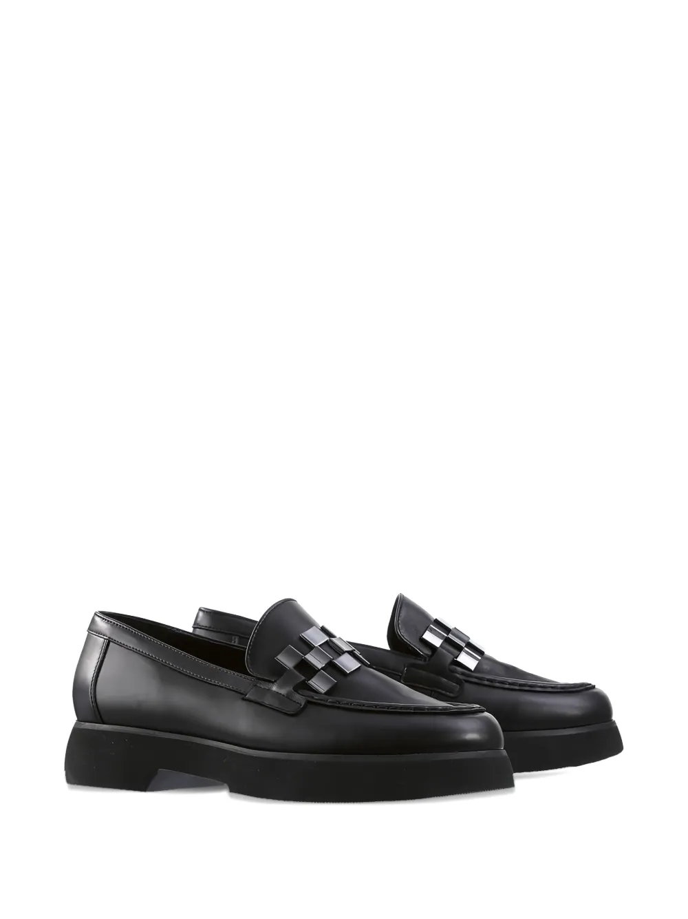 Hogl Freddie platform loafers - Zwart