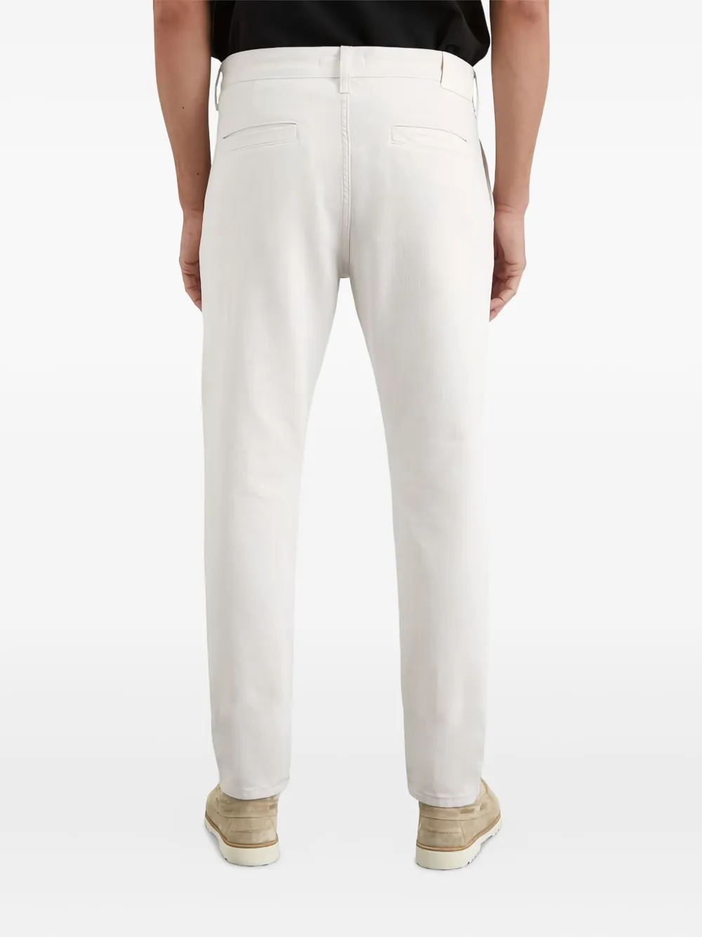 Marc O'Polo Jeans met logopatch Wit