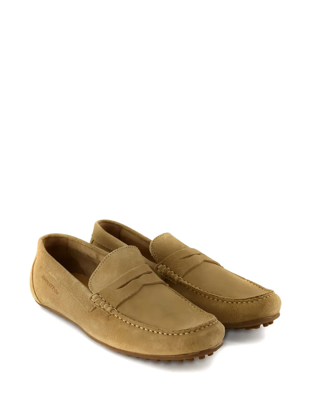 Marc O'Polo suede driving loafers Brown