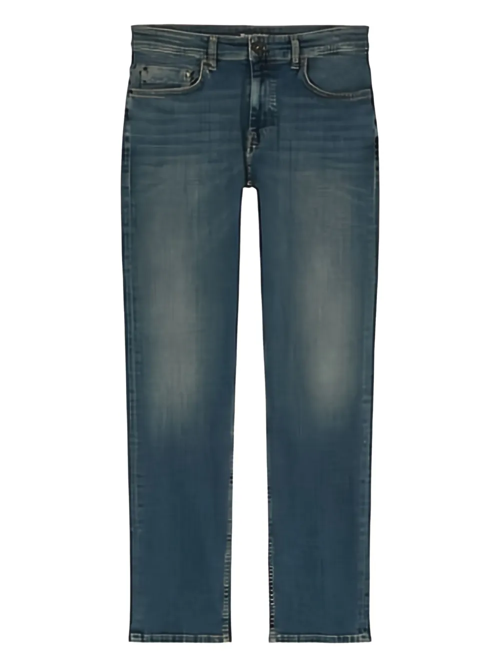 Marc O'Polo Jeans met logopatch Blauw