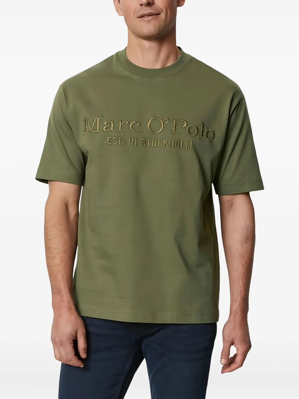 Marc O'Polo logo-embroidered T-shirt | T-Shirts | Image 2