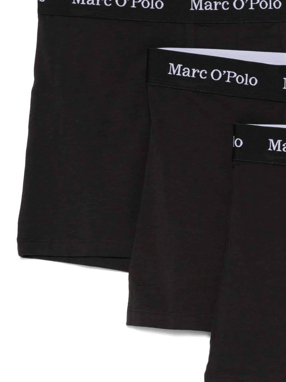 Marc O'Polo logo-waistband boxer (pack of three) Zwart