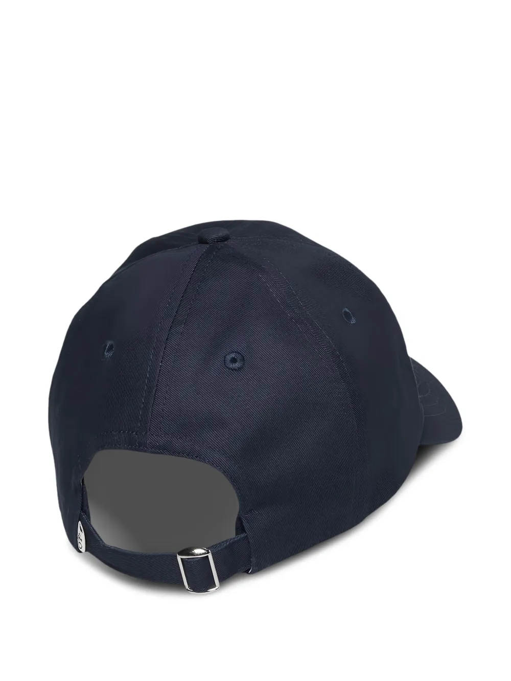 Marc O'Polo Pet met geborduurd logo - Blauw