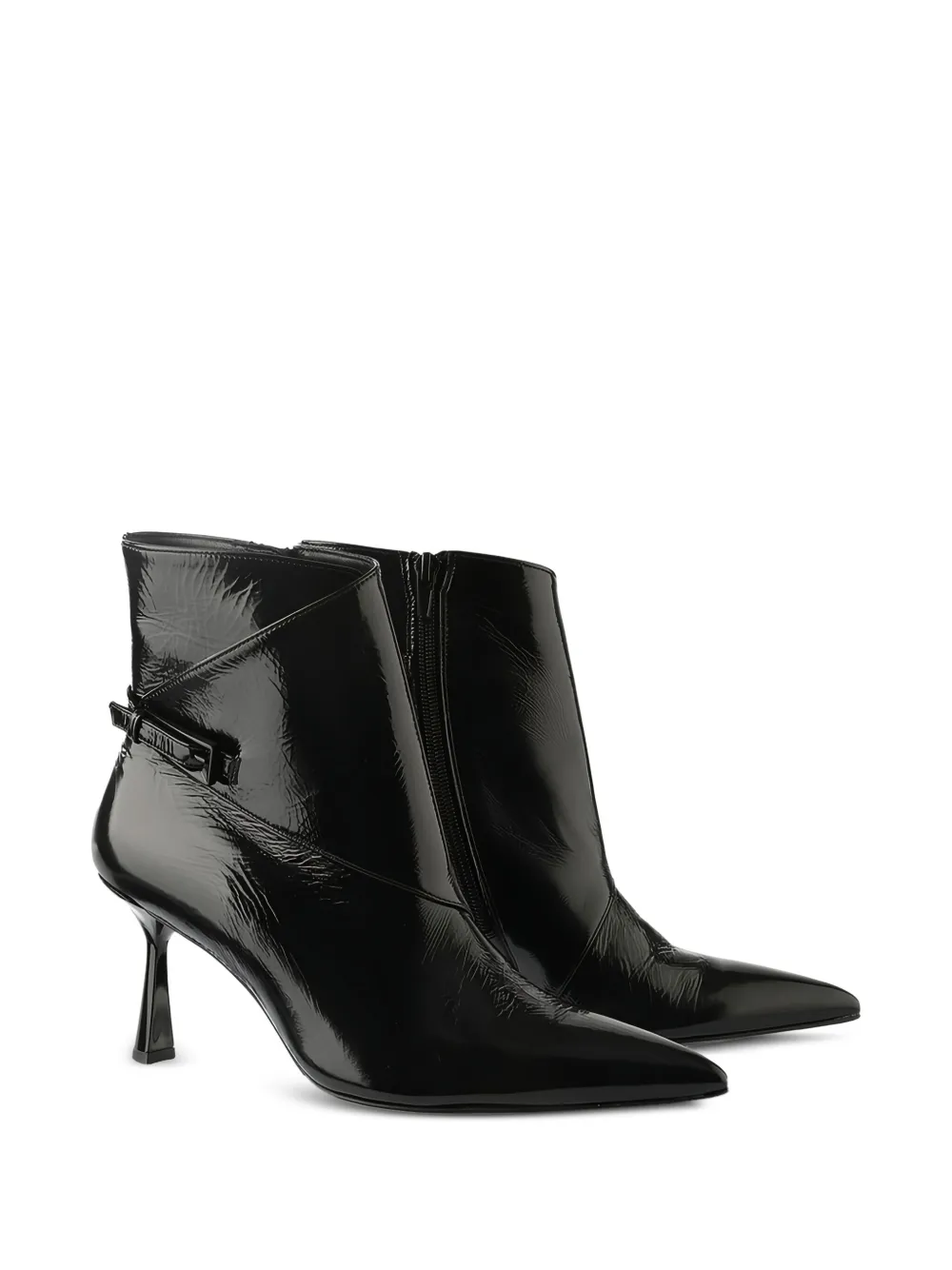 Hogl Sandy pointed-toe heeled ankle boots Black