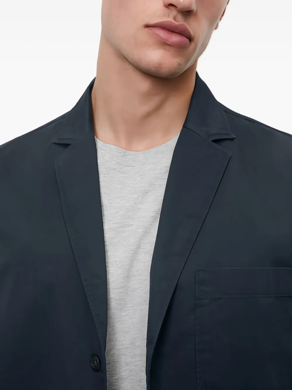 Marc O'Polo Button-down blazer Blauw