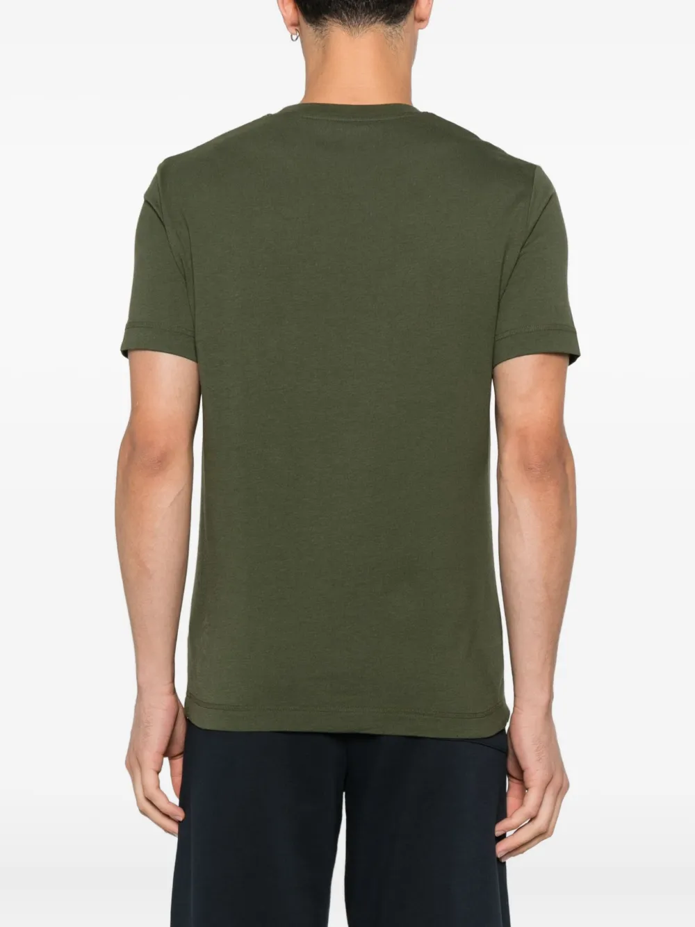 Marc O'polo Logo Cotton T-shirt In Green