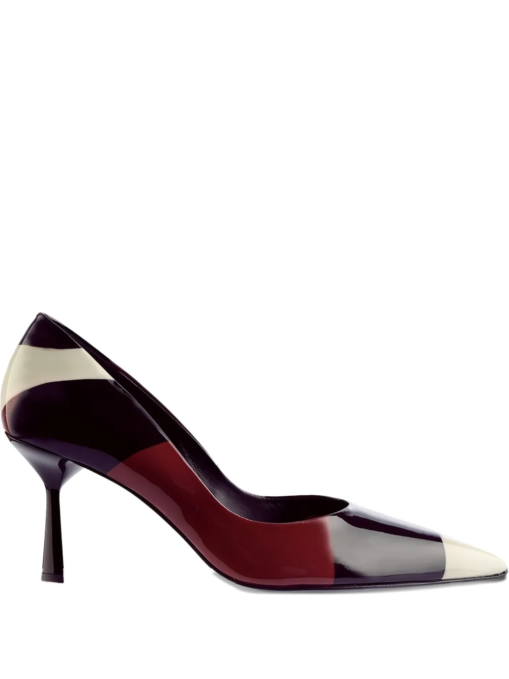 Hogl 70mm Marilyn multi-panel pointed-toe pumps | Red | Image 1