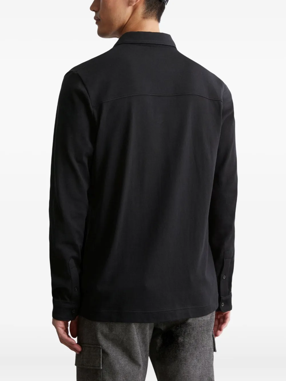 Marc O'Polo Button-up overhemd Zwart