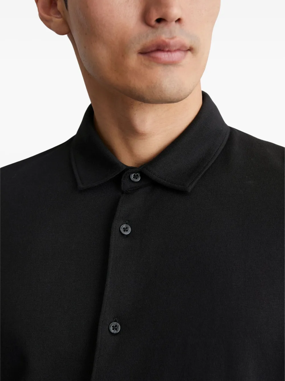 Marc O'Polo Button-up overhemd Zwart