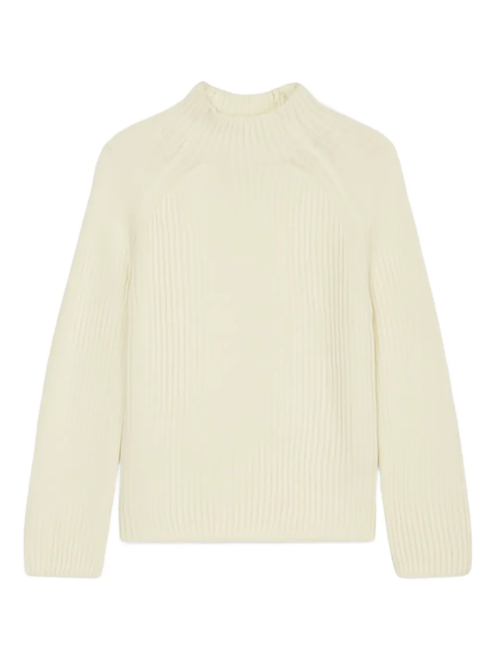 high-neck sweater