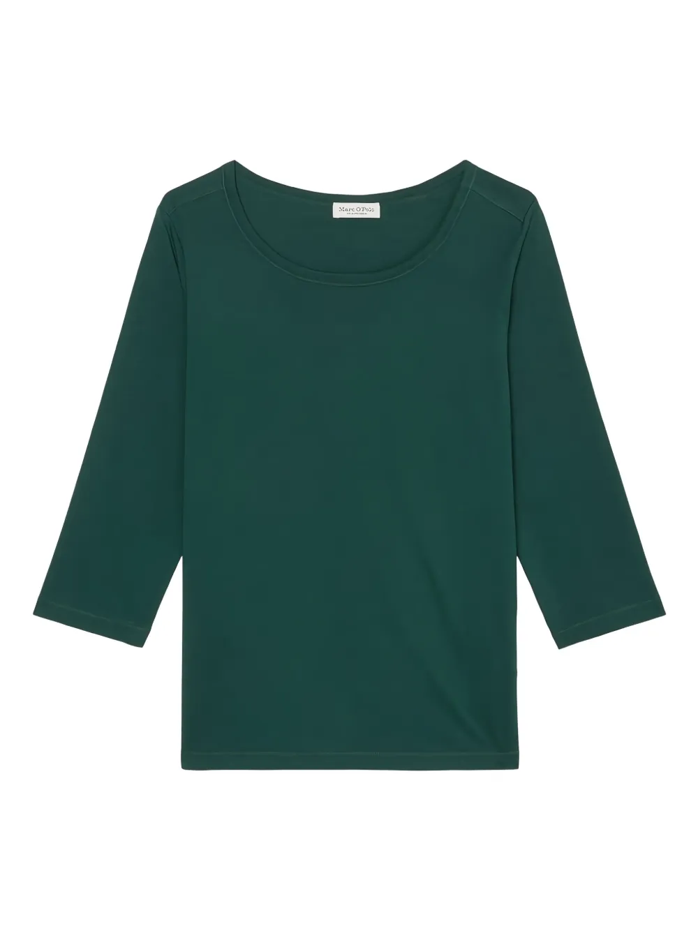 Marc O'Polo クロップドスリーブ Tシャツ - グリーン Marc O'Polo クロップドスリーブ Tシャツ - グリーン