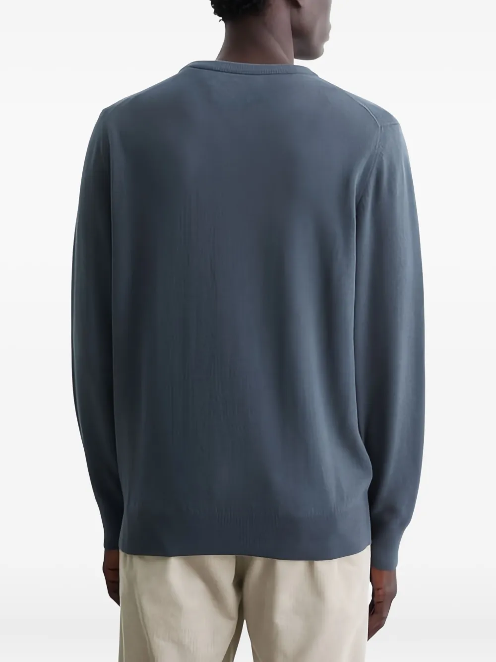 Marc O'Polo Trui met ronde hals Blauw