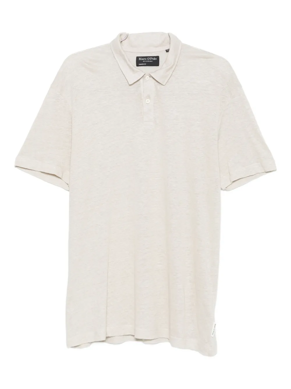 Marc O'polo Linen Polo Shirt In White