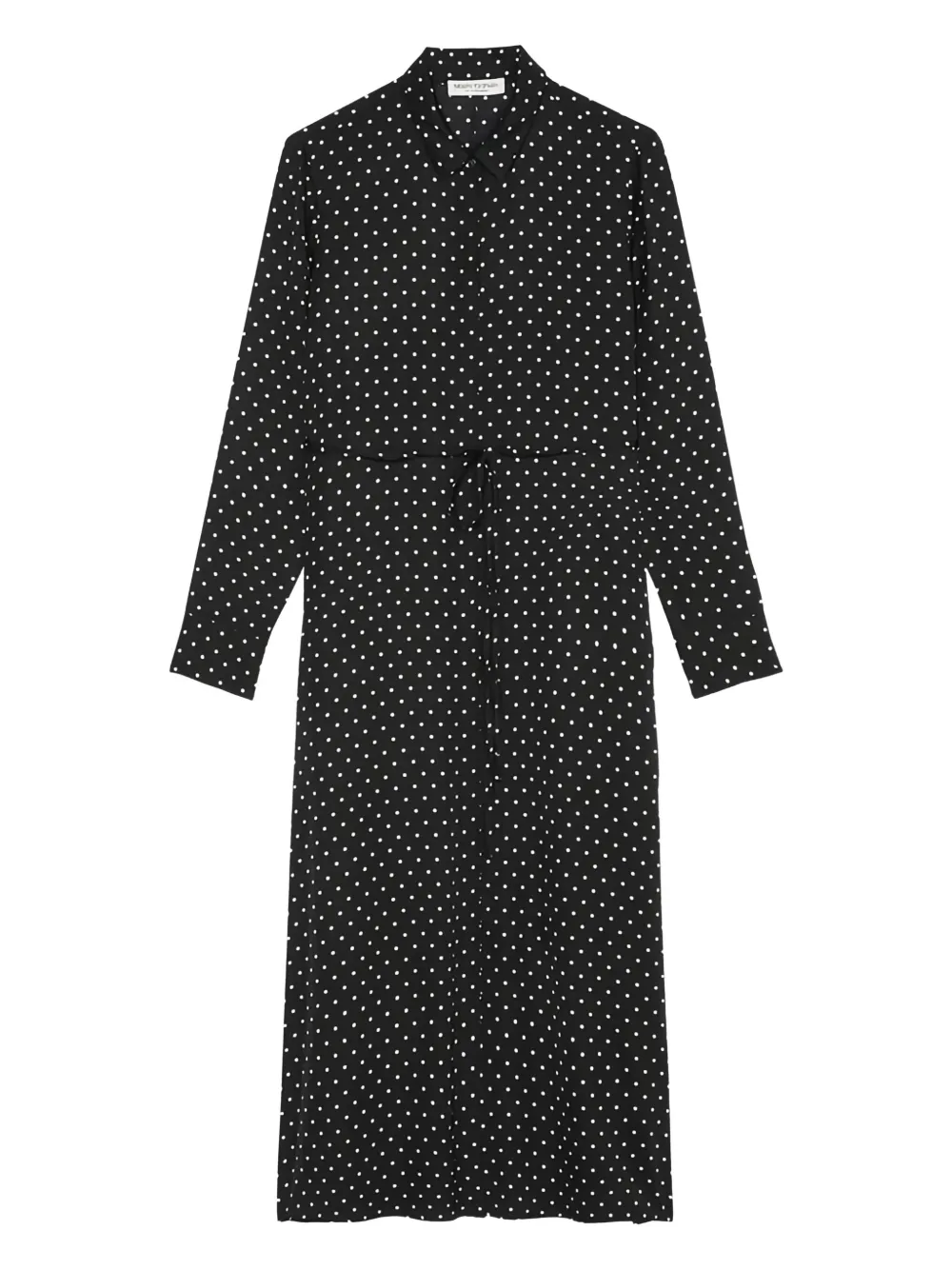 Marc O'Polo Blousejurk met stippen Zwart