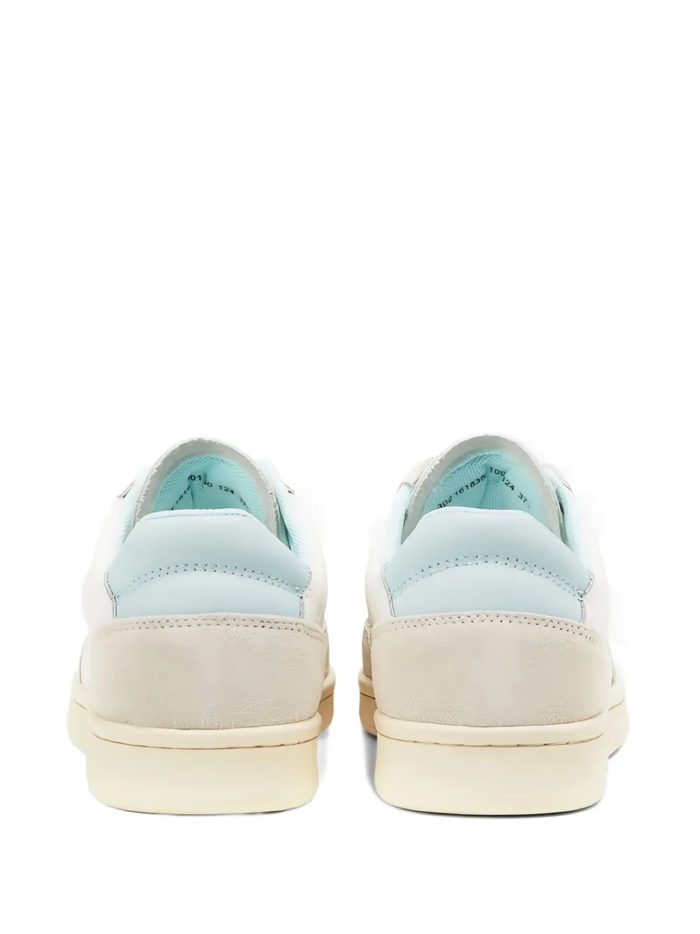 Marc O'Polo Violeta perforated leather low-top sneakers White