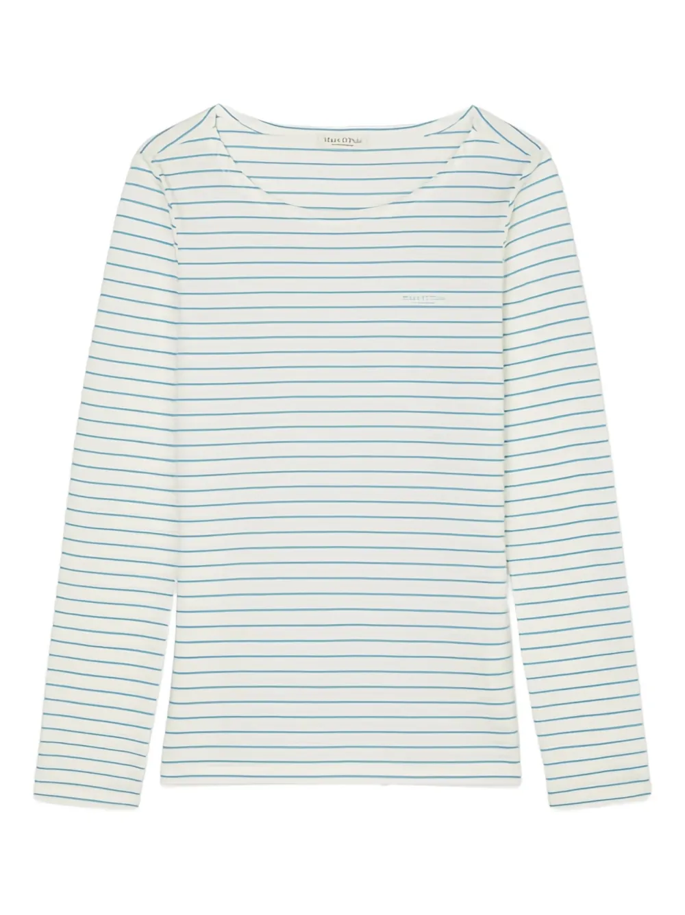 striped long-sleeve top