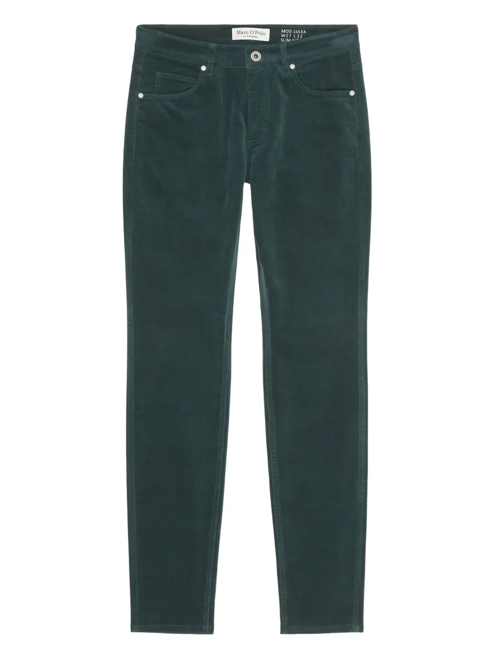 Marc O'Polo button-fastening trousers | Green | Image 1