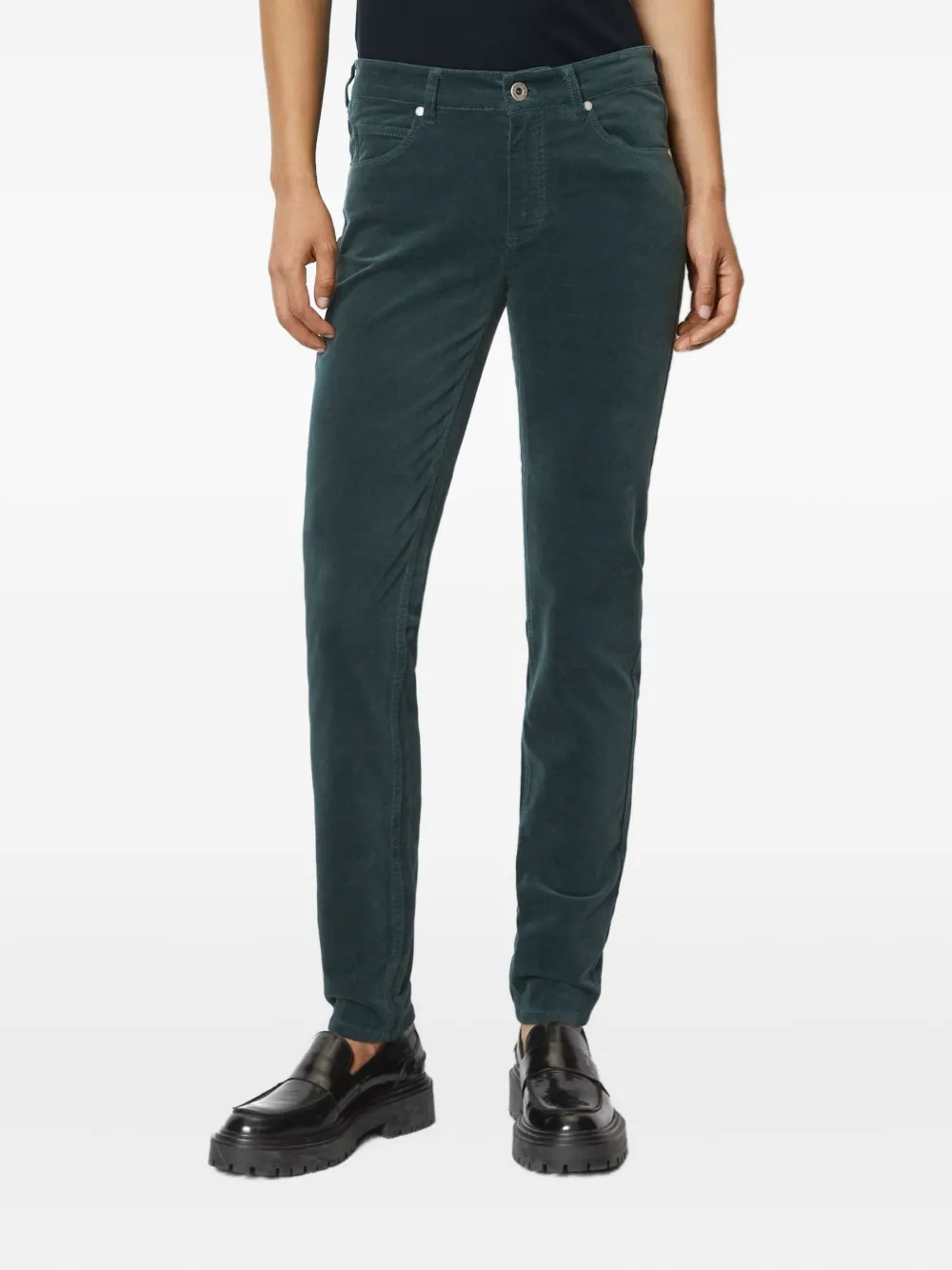 Marc O'Polo button-fastening trousers | Slim Pants | Image 2