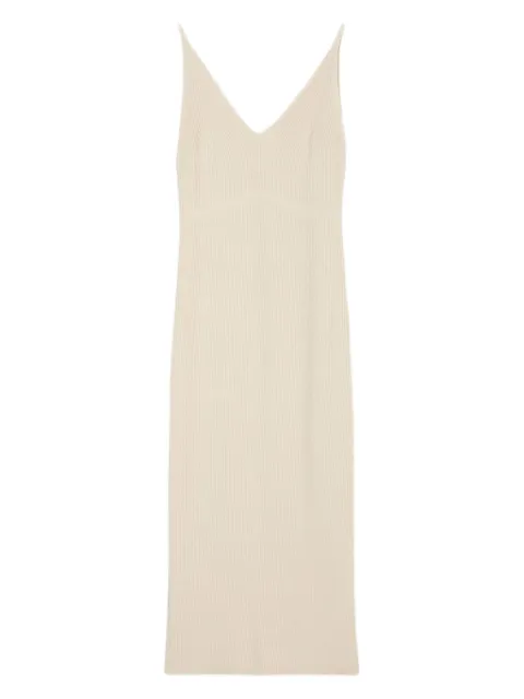 Marc O'Polo ribbed slip midi dress