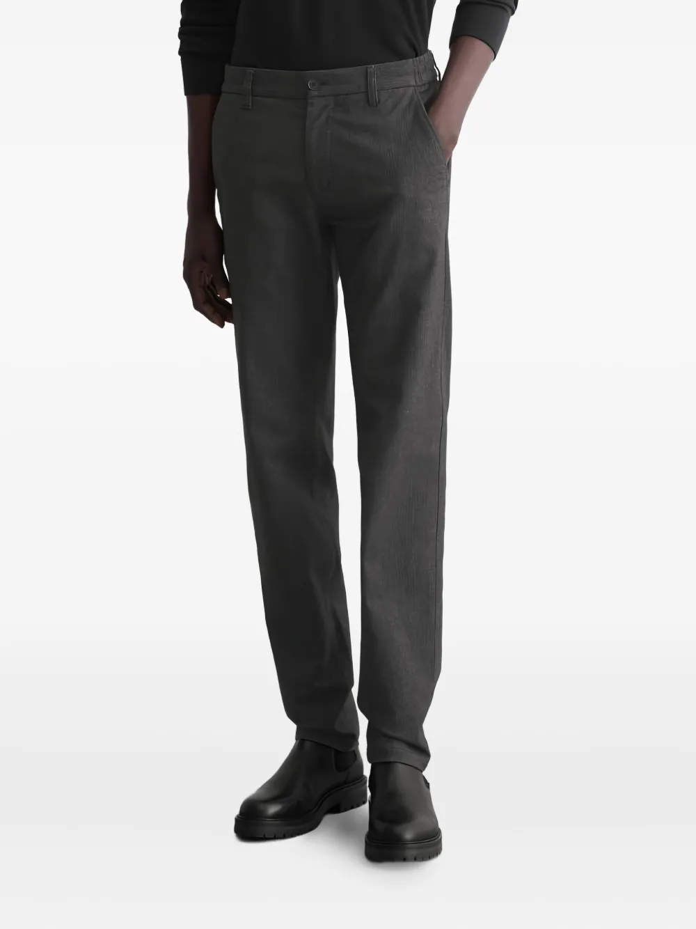 Marc O'Polo button-fastening trousers | Grey | Image 1
