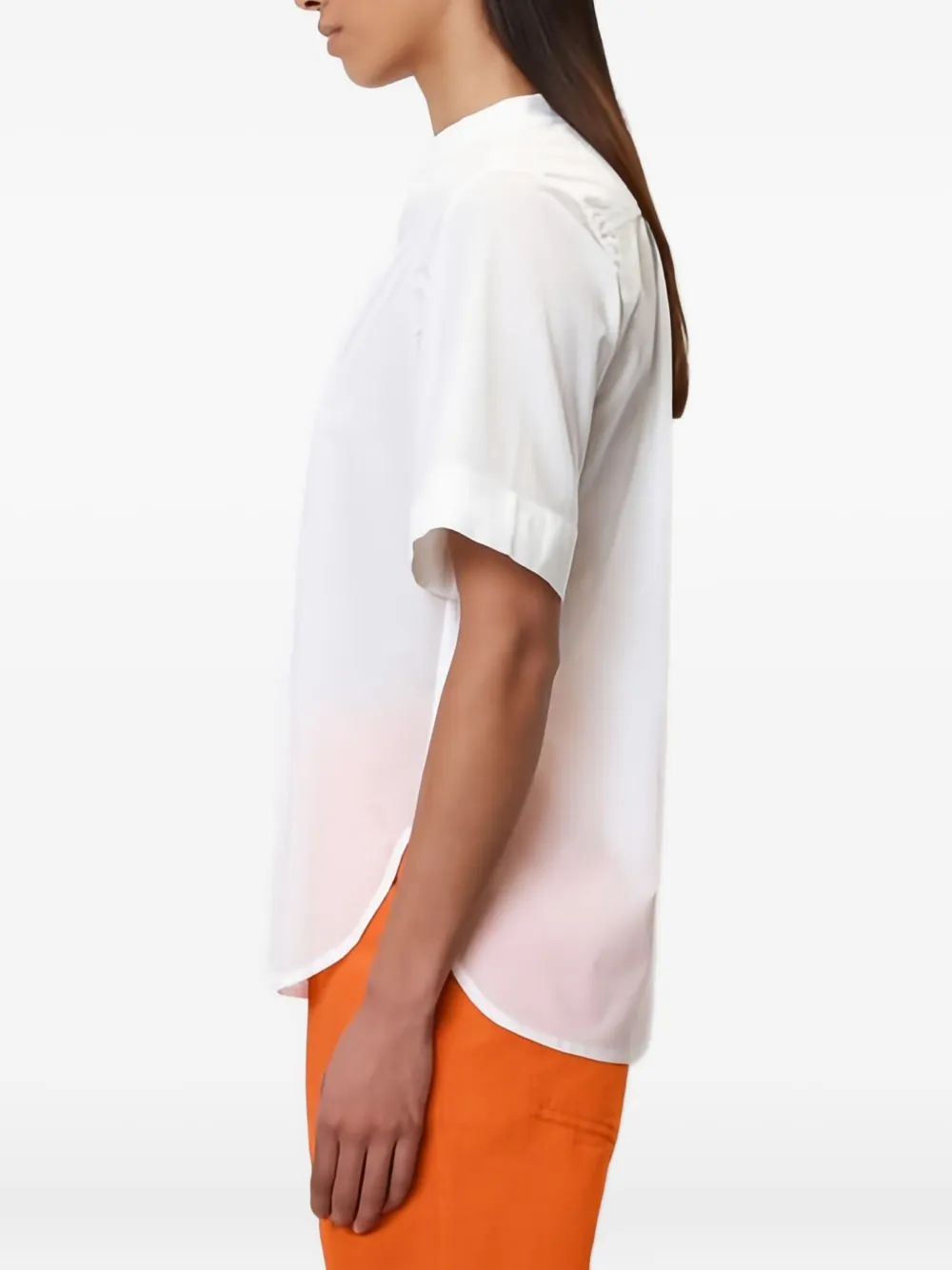 Marc O'Polo Blouse met korte mouwen Wit