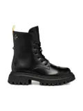 Geox Kids Maquinnens combat boots - Black