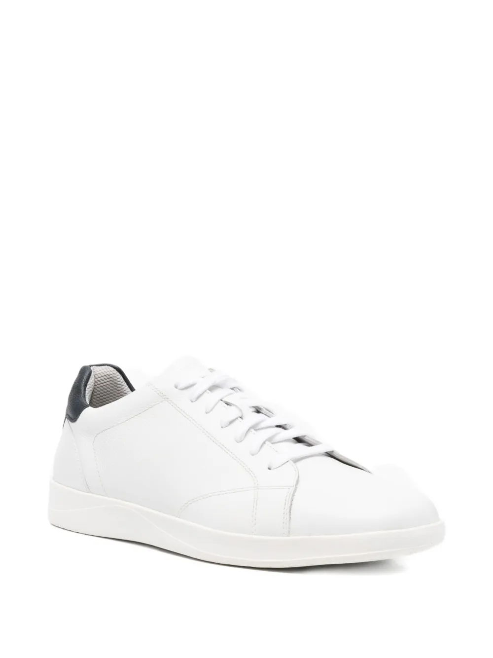 Geox leather sneakers White