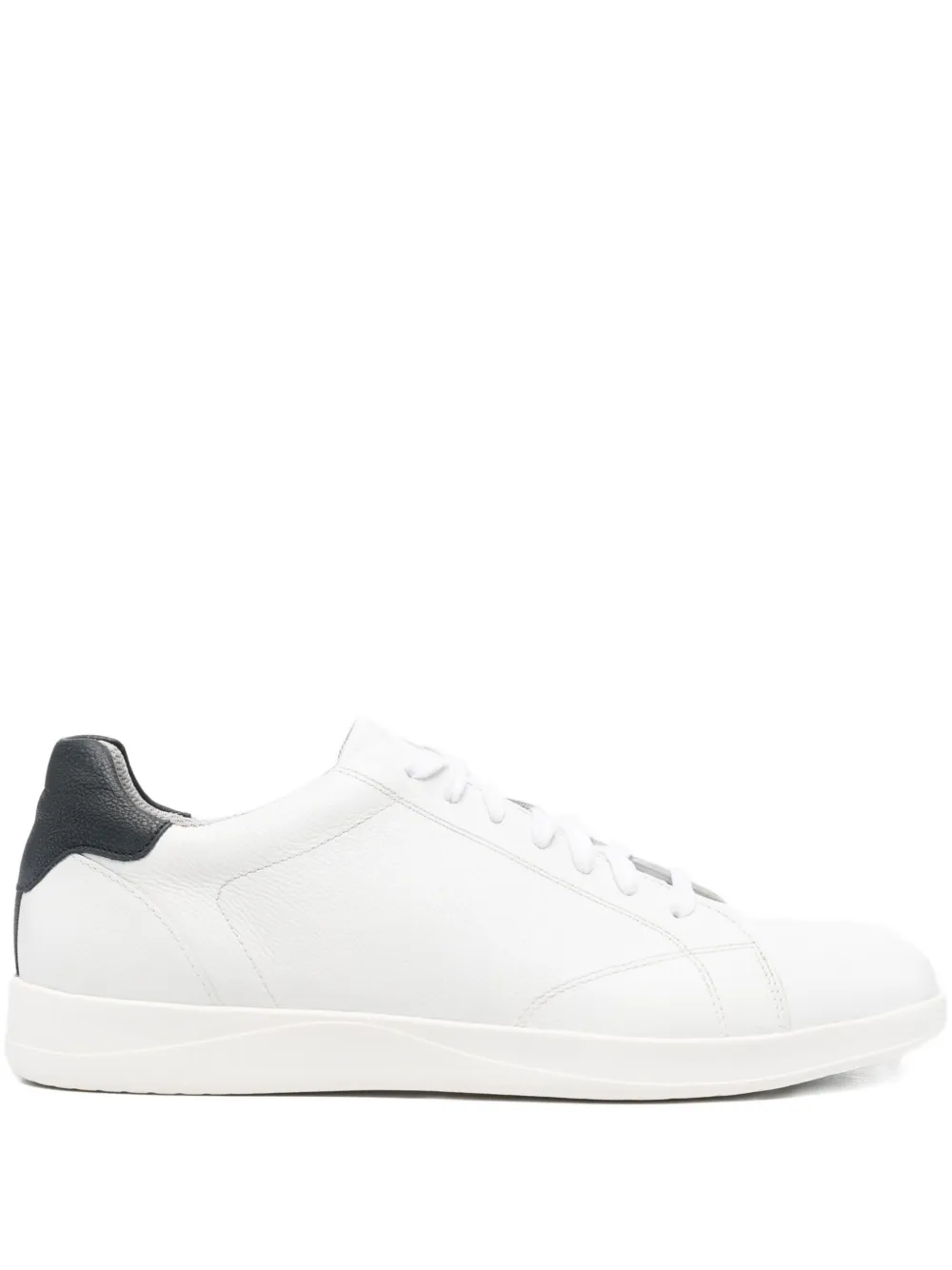 Geox leather sneakers White