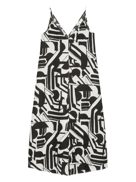 Marc O'Polo abstract-print midi dress