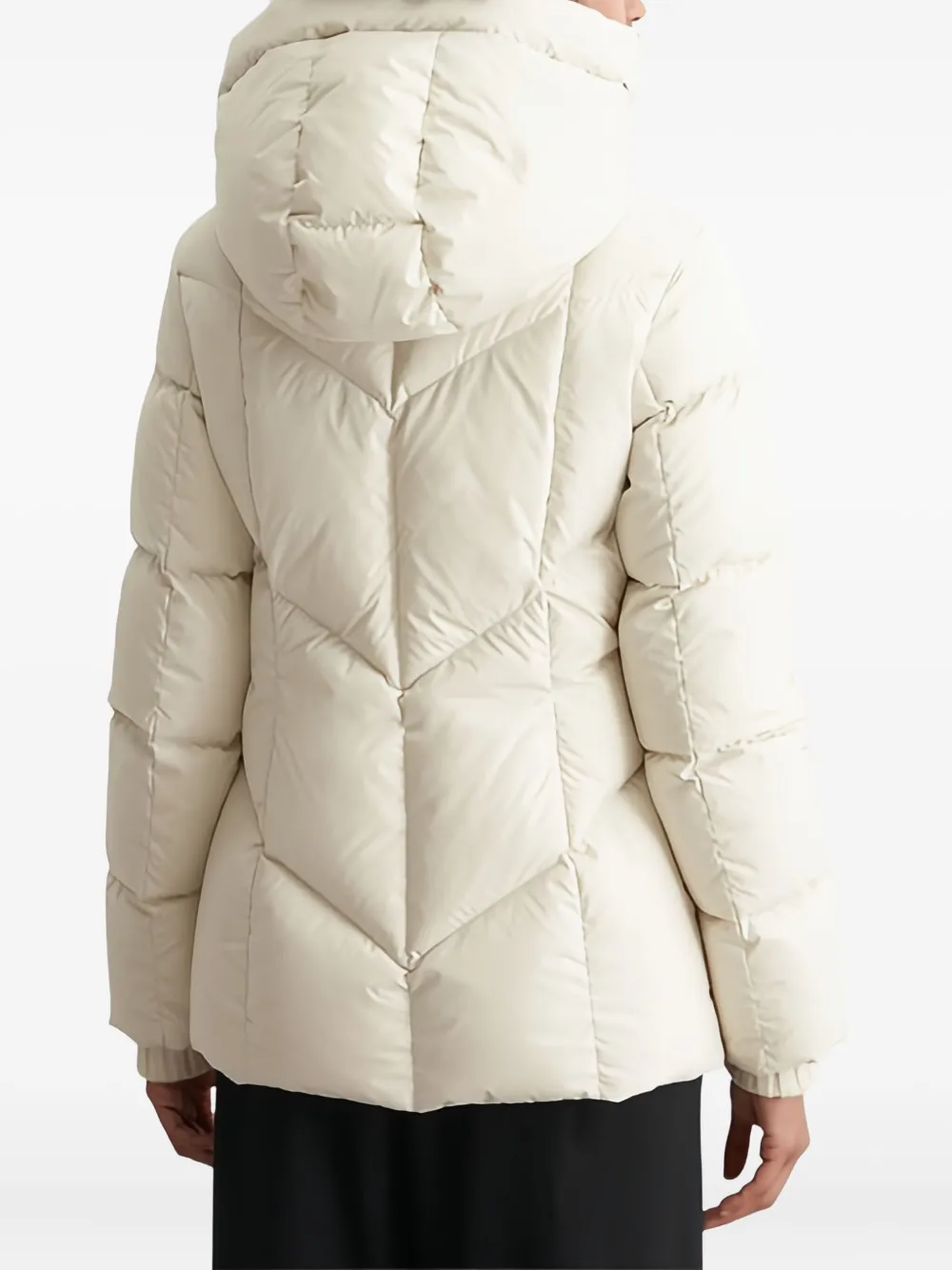 Marc O'Polo Gevoerd jack met capuchon Wit