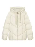 Marc O'Polo quilted hooded jacket - White