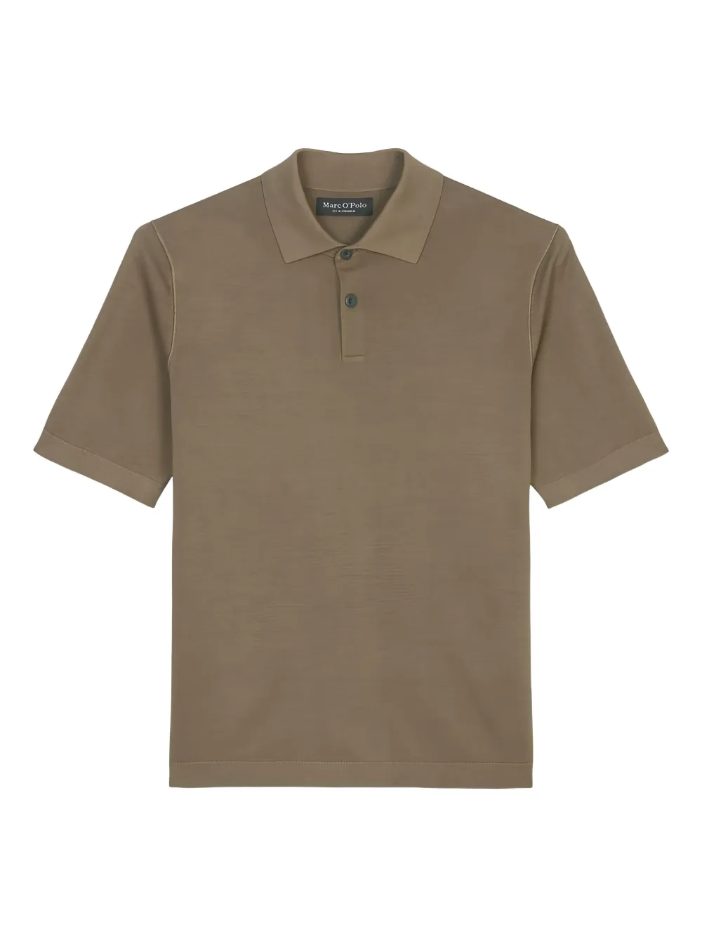 Marc O'Polo Poloshirt met korte mouwen Bruin