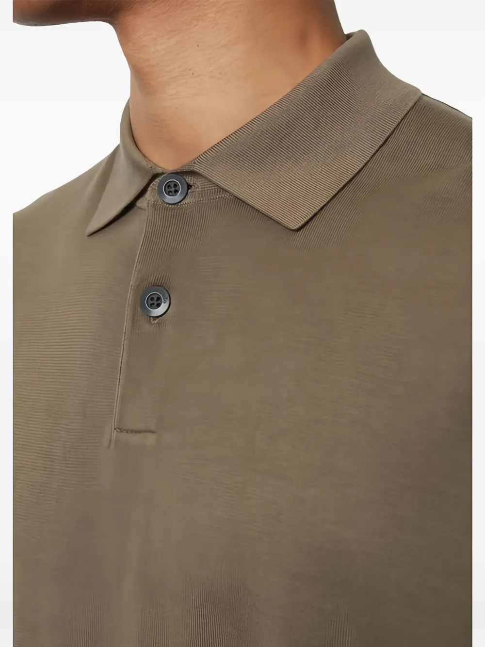 Marc O'Polo Poloshirt met korte mouwen Bruin
