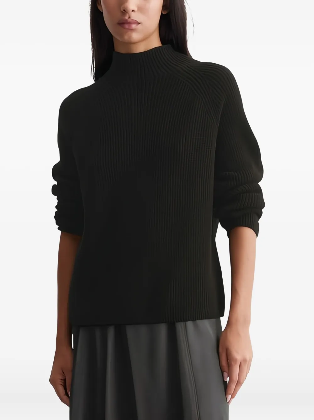 Marc O'Polo ribbed high-neck jumper | Knitted Sweaters | Image 2